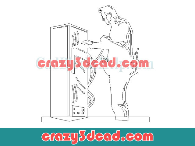 Maintenance Master Character CAD Blocks